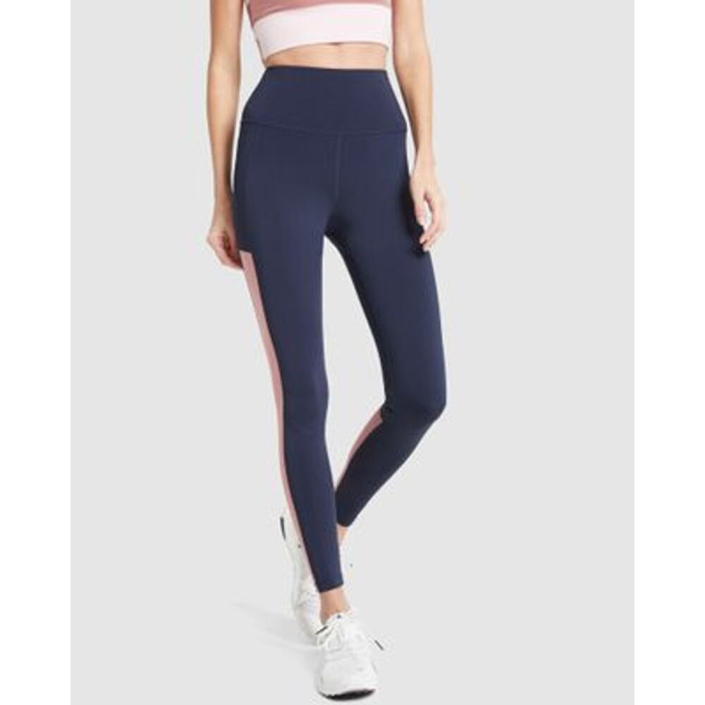 Nylora Dylan Navy & Pink Leggings // S